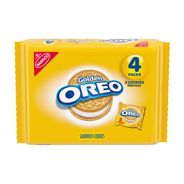 12 Pack - OREO Golden Sandwich Cookies 8 Cookies Each