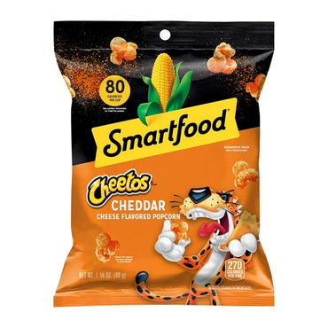 12 Pack - Smartfood Cheetos Cheddar Flavored Popcorn 1 5/8oz