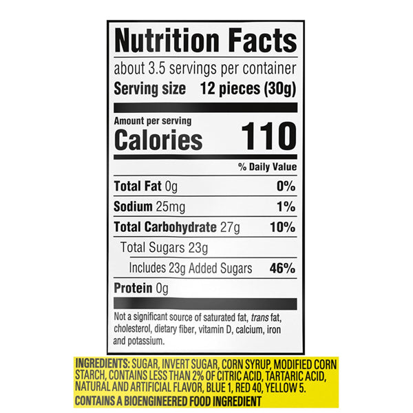 12 Pack - Sour Patch Kids Lemonade Fest Soft & Chewy Candy 3.61oz