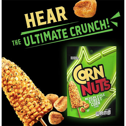 12 Pack - Corn Nuts Mexican Street Corn Crunchy Corn Kernels 4oz