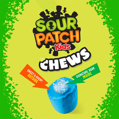 12 Pack - Sour Patch Kids Chews Soft & Chewy Candy, 2.12oz Sour Patch Kids