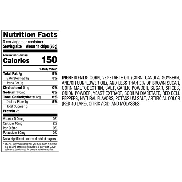 12 Pack - Doritos Flamin Hot Korean BBQ Style Flavored Tortilla Chips 9oz