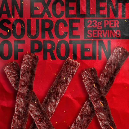 12 Pack - Jack Link's Beef Steak Original Jerky Meat Snack with 23g of Protein Jack Links