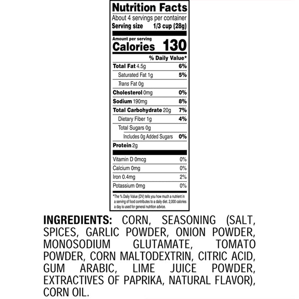 12 Pack - Corn Nuts Loaded Taco Flavored Crunchy Corn Kernels 4oz