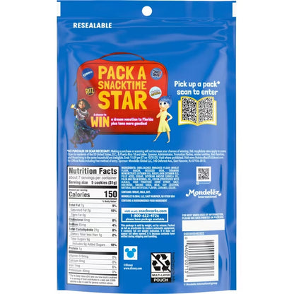 12 Pack - Chips Ahoy! Mini Chocolate Chip Cookies Snack-Sak Disney Encanto 8oz