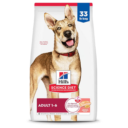 Hill's Science Diet Adult 1-6 Dry Dog Food Salmon & Brown Rice 33lb Hill's Science Diet