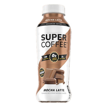 24 Pack - Kitu Super Coffee Enhanced Mocha Latte Positive Energy 12oz Kitu