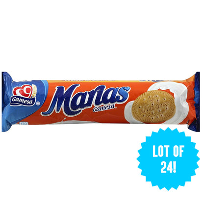 24 Pack - Gamesa Marias Biscuit Cookies 4.9oz Bags