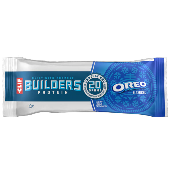 24 Pack - Clif Builders Protein Bar Oreo Flavor 2.4oz
