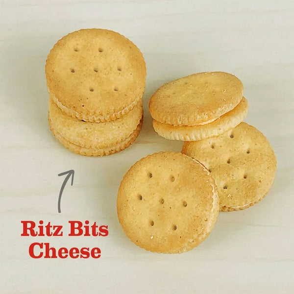 24 Pack - RITZ Bits Cheese Cracker Sandwiches Bag 3 oz Each