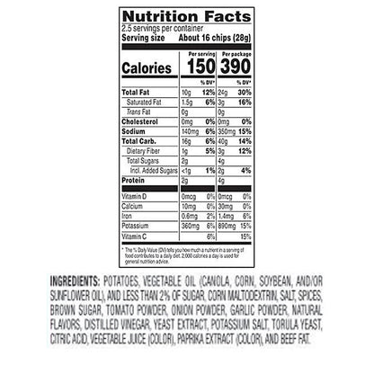24 Pack - Lay's Barbecue Brisket Flavored Potato Chips 2.5oz Bags Lay's