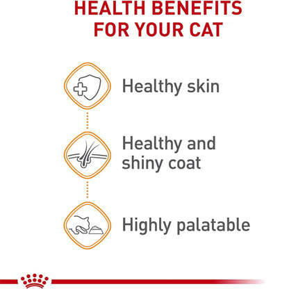 24 Count - Royal Canin Feline Care Nutrition Hair & Skin Care Wet Cat Food 5.1oz
