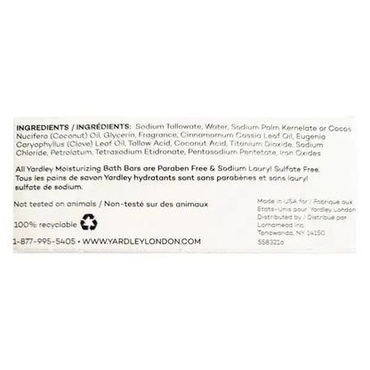 24 Pack - Yardley London Limited Edition Cinnamon Swirl Moisturizing Bath Bar 4oz Wholesale Bundle Yardley