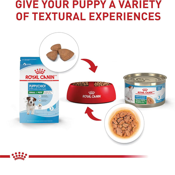 24 Pack - Royal Canin Small Puppy Thin Slices in Gravy Wet Dog Food 5.1oz