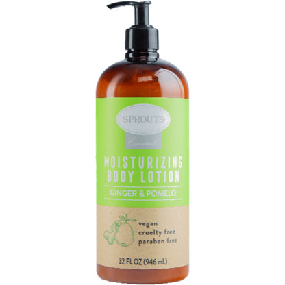 2 Pack - Sprouts Essentials Moisturizing Body Lotion Ginger & Pomelo 32oz