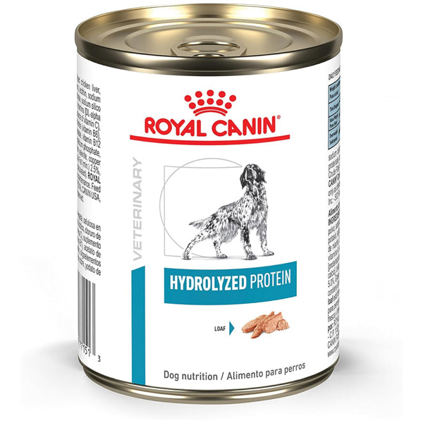6 Pack - ROYAL CANIN Veterinary Diet Canine Hydrolyzed Protein Adult Loaf Dog Food 13.7oz Royal Canin