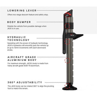ARB Jack 1060001 48" Powerful Hydraulic Lift Recovery Jack ARB