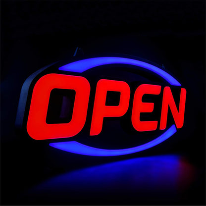 GreenCube 2026 Model 32" x 16" Remote Controlled LED Neon Open Sign GreenCube
