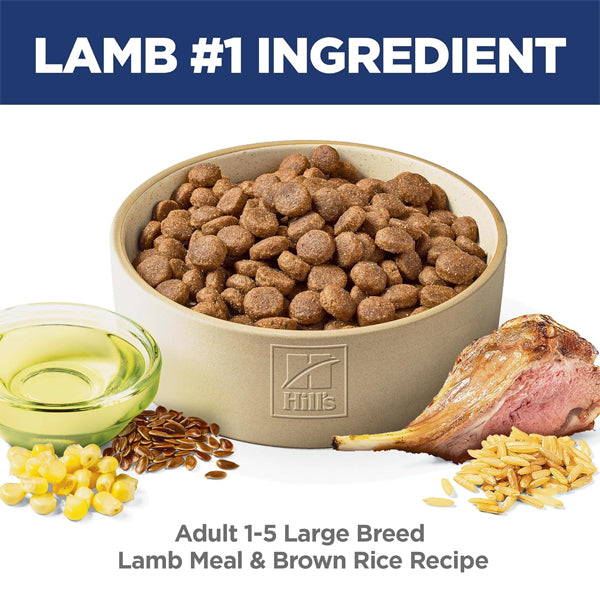 Hill's Science Diet Adult 1-5 Large Breed Recipe Dry Dog Food Lamb Meal & Brown Rice 33lb Hill's Science Diet