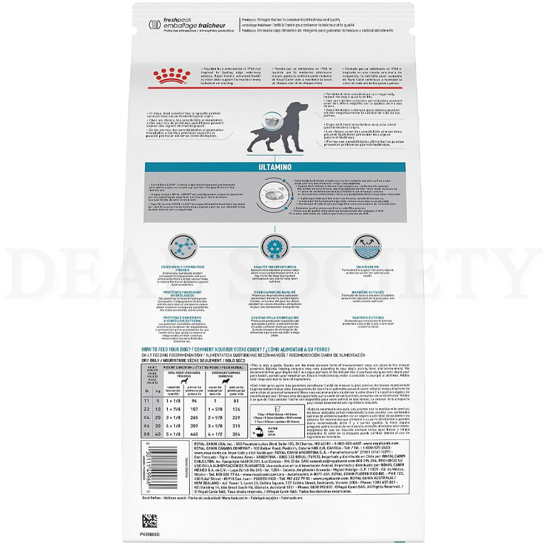 ROYAL CANIN Veterinary Diet Canine Ultamino Adult Dry Dog Food, 8.8 lb Bag Royal Canin
