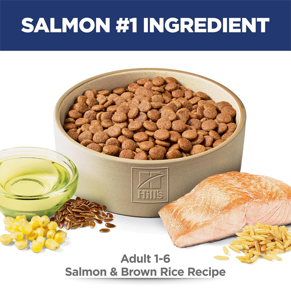Hill's Science Diet Adult 1-6 Dry Dog Food Salmon & Brown Rice 33lb Hill's Science Diet