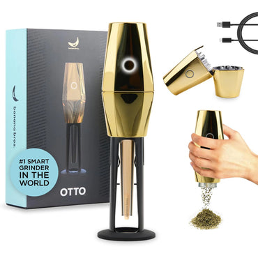 Banana Bros Metallic Gold Otto Automatic Milling Machine with Carrying Case Banana Bros