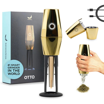 Banana Bros Metallic Gold Otto Automatic Milling Machine with Carrying Case Banana Bros