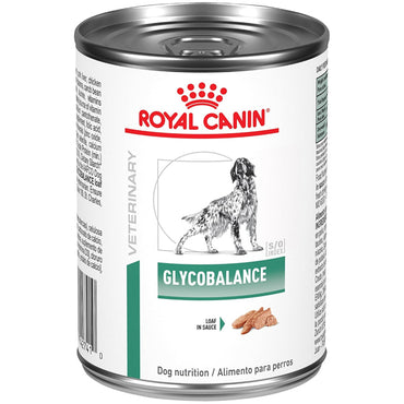 6 Pack - ROYAL CANIN Veterinary Diet Canine Glycobalance Adult Loaf in Sauce Dog Food 13.4oz Royal Canin