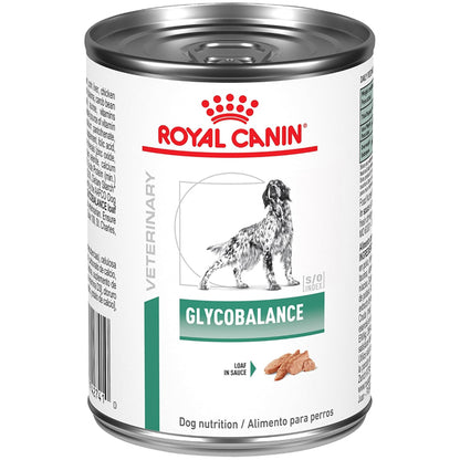 6 Pack - ROYAL CANIN Veterinary Diet Canine Glycobalance Adult Loaf in Sauce Dog Food 13.4oz Royal Canin