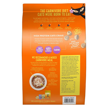 Tiki Cat Born Carnivore High Protein Deboned Chicken & Egg Cat Food 11.1 lbs Tiki Cat