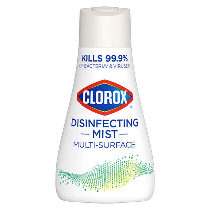 6 Pack - Clorox Disinfecting Mist Refill Multi Surface Eucalyptus Peppermint 10oz