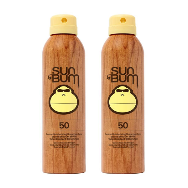 2 Pack - Sun Bum Original SPF 50 Broad Spectrum Sunscreen Spray 5oz