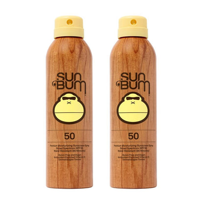 2 Pack - Sun Bum Original SPF 50 Broad Spectrum Sunscreen Spray 5oz