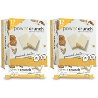 2 Pack - Power Crunch Protein Wafer Bars Peanut Butter Creme 12 Count