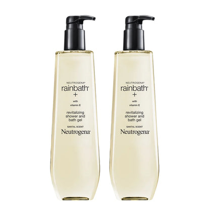 2 Pack - Neutrogena Rainbath Shower & Bath Gel Santal Scent 40oz