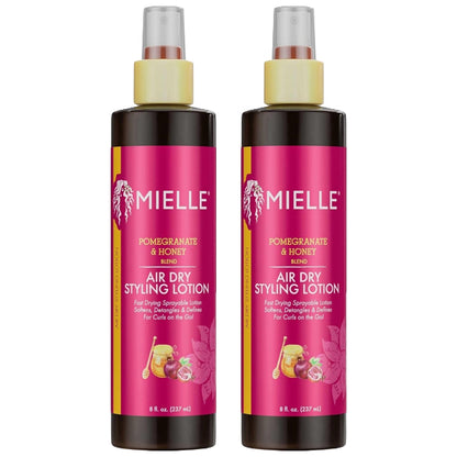 2 Pack - Mielle Pomegranate & Honey Air Dry Styler Lotion 8oz
