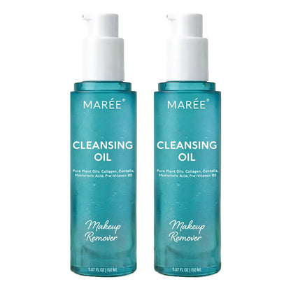 2 Pack - MAREE Gentle Centella Oil Cleanser for Face Makeup Remover 5.07oz MAREE