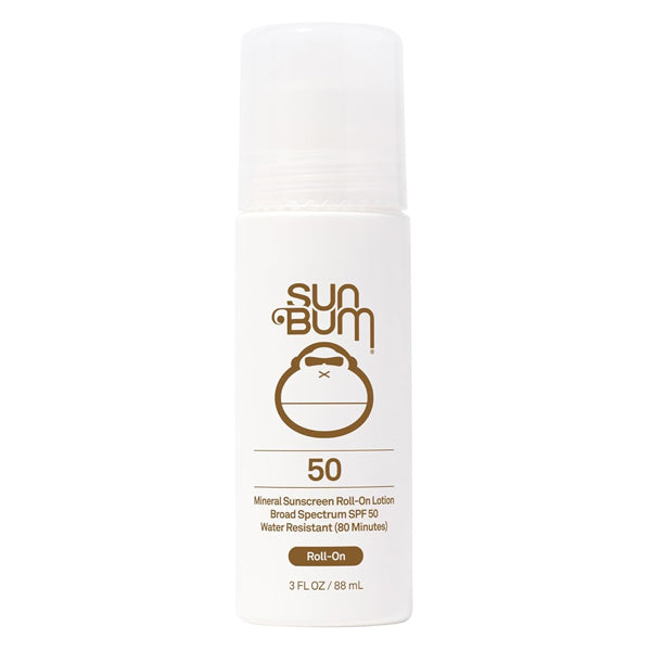 2 Pack - Sun Bum Mineral SPF 50 Roll-On Sunscreen Body Lotion 3oz