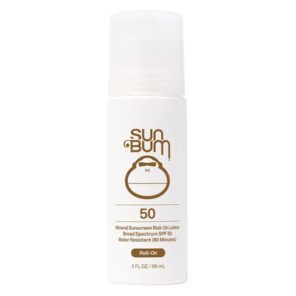 2 Pack - Sun Bum Mineral SPF 50 Roll-On Sunscreen Body Lotion 3oz