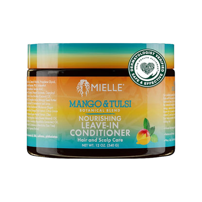 2 Pack - Mielle Organics Mango & Tulsi Nourishing Leave In Conditioner 12oz