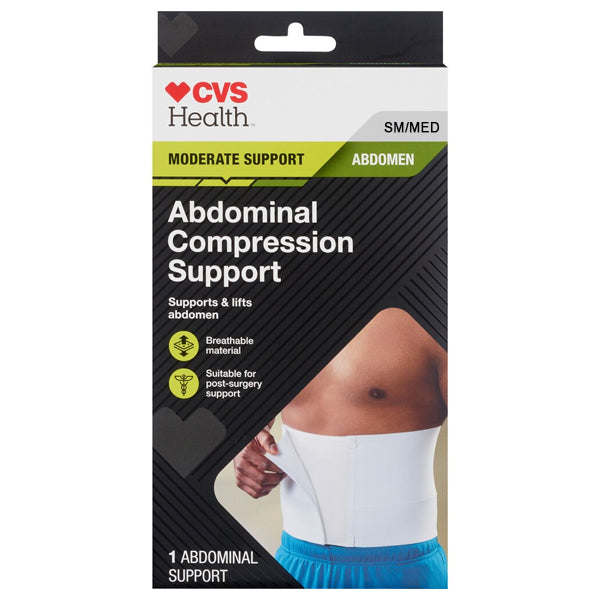 2 Pack - CVS Health Moderate Support Abdomen Compression Small/Medium CVS