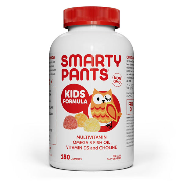 2 Pack - SmartyPants Kids Formula Multivitamin Gummies 180ct Each SmartyPants