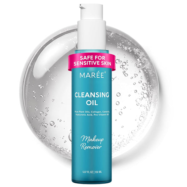 2 Pack - MAREE Gentle Centella Oil Cleanser for Face Makeup Remover 5.07oz MAREE