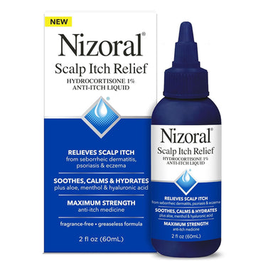 2 Pack - Nizoral Soothing Hydrating Scalp Itch Relief Liquid 2oz