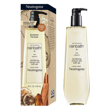 2 Pack - Neutrogena Rainbath Shower & Bath Gel Santal Scent 40oz
