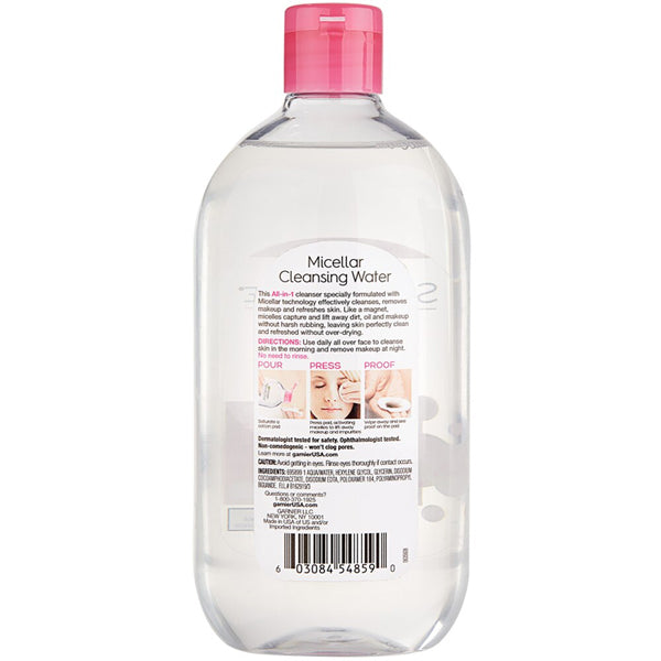 2 Pack - Garnier SkinActive Micellar Cleanser & Makeup Remover 23.7oz
