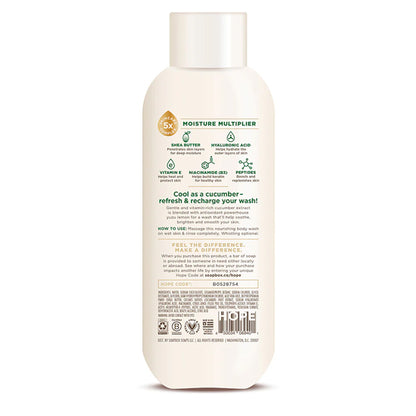 2 Pack - SoapBox Body Wash Cucumber & Yuzu Lemon 20oz