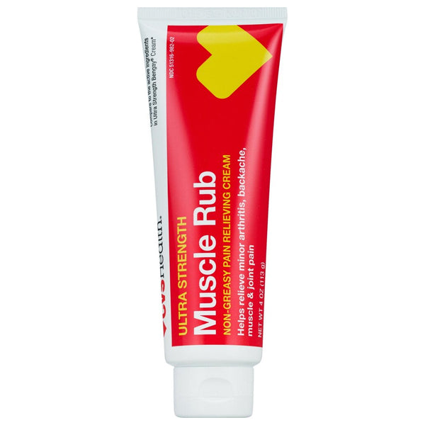2 Pack - CVS Health Ultra Strength Muscle Rub Cream 4oz
