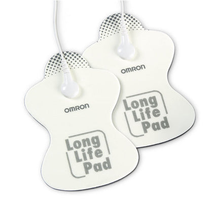 2 Pack - Omron TENS Therapy Pain Relief Long Life Pads 2 Count Each Omron