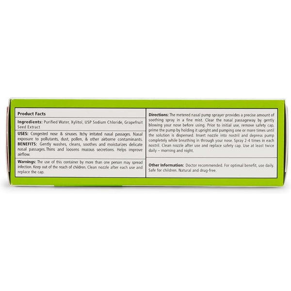 2 Pack - Xlear Natural Daily Relief Nasal Spray with Xylitol 1.5oz